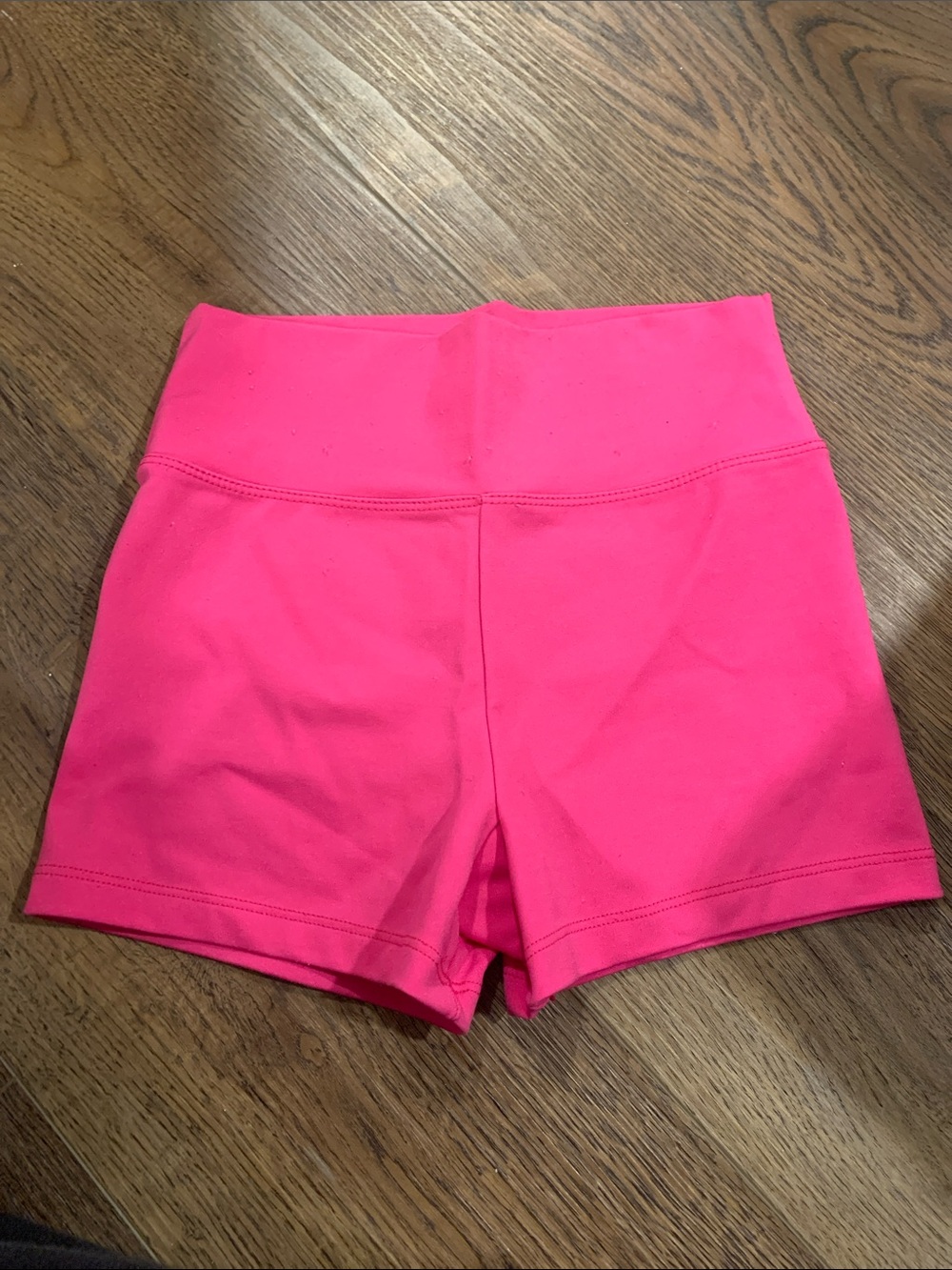 Capezio High Waist Pink Shorts Size L